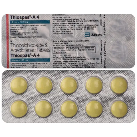 Thiospas A 4 Tablet product image