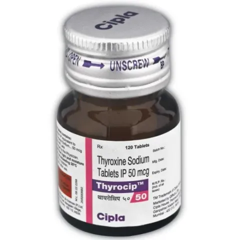 Thyrocip 50 Tablet product image
