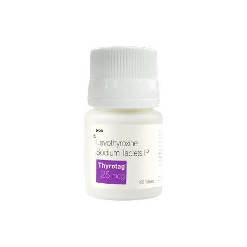 Thyrotag 25 Mcg Tablet product image
