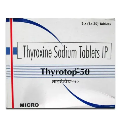 Thyrotop 50 Tablet product image