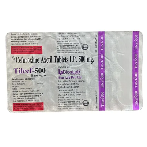 Tilcef 500 Tablet product image