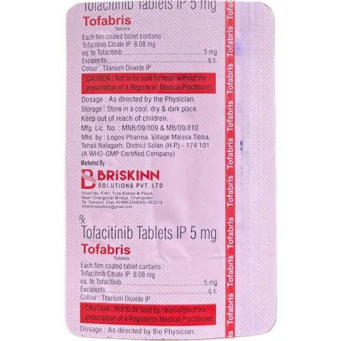 Tofabris 5 Tablet product image