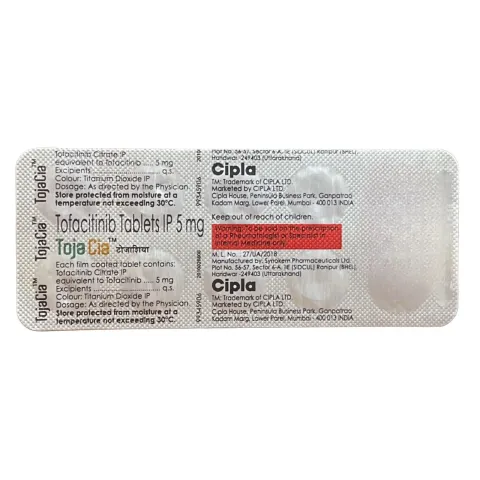 Tojacia 5mg Tablet product image