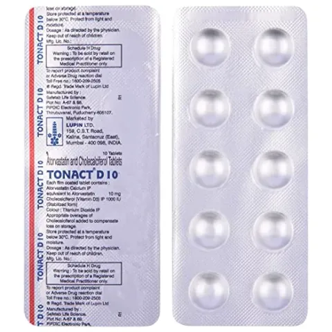 Tonact D 10 Tablet product image