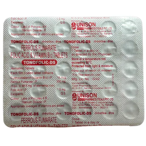 Tonofolic Ds Tablet product image