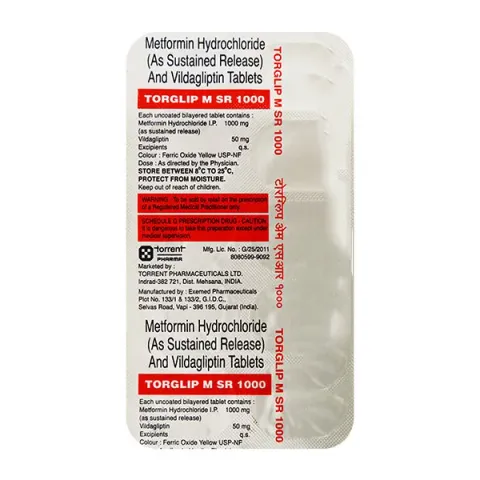 Torglip M Sr 1000 Tablet product image