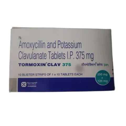 Tormoxin Clav 375mg Tablet product image