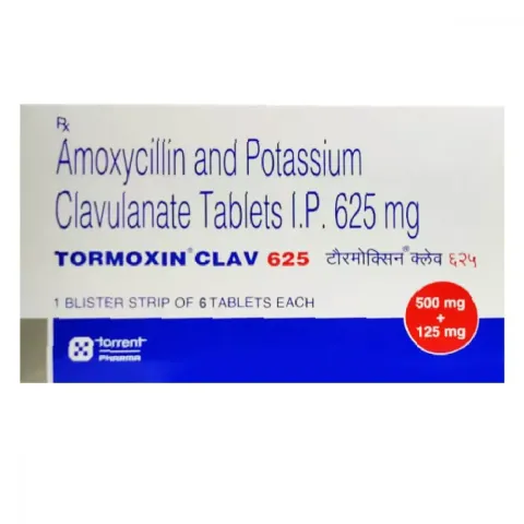 Tormoxin Clav 625mg Tablet product image