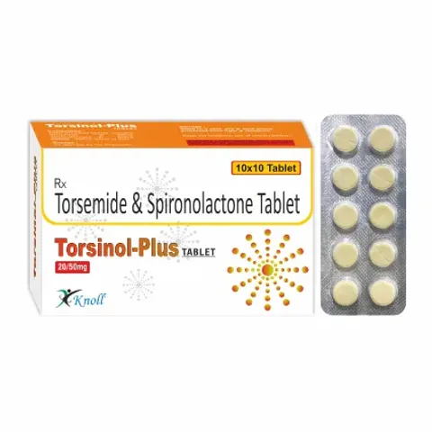 Torsinol Plus 20/50 Tablet product image