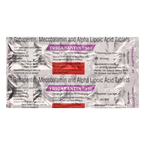 Trigabantin 300 Tablet product image