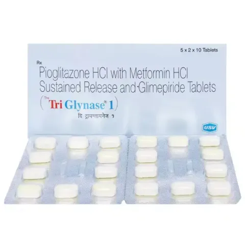 Triglynase 1 Tablet product image