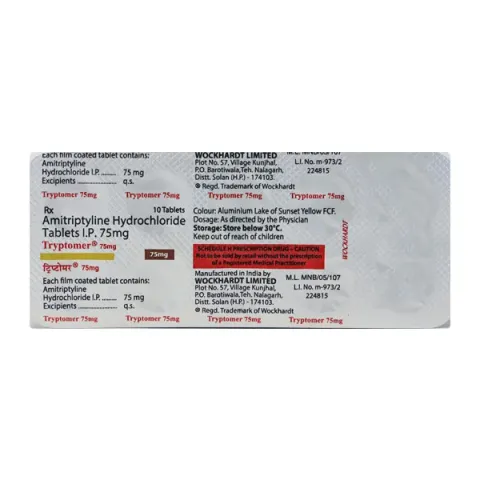 Tryptomer 75mg Tablet product image