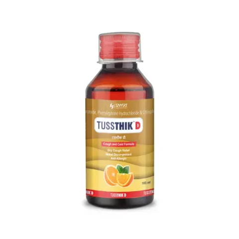 Tussthik D Syrup 100ml product image