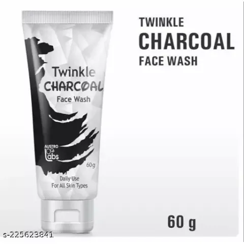Twinkle Charcoal Face Wash 60gm product image