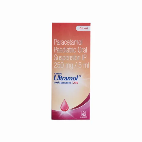 Ultramol 250 Oral Suspension 60ml product image