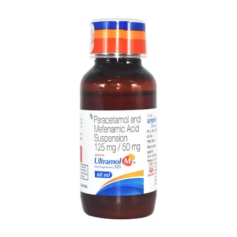 Ultramol M 120 Oral Suspension 60ml product image