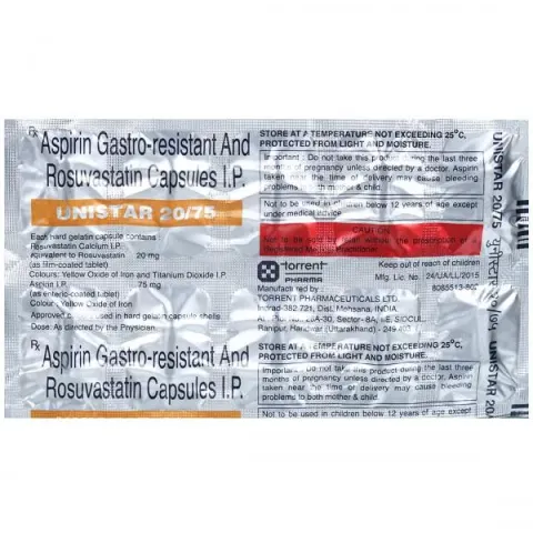 Unistar 20/75 Tablet product image