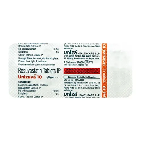 Unizuva 10mg Tablet product image