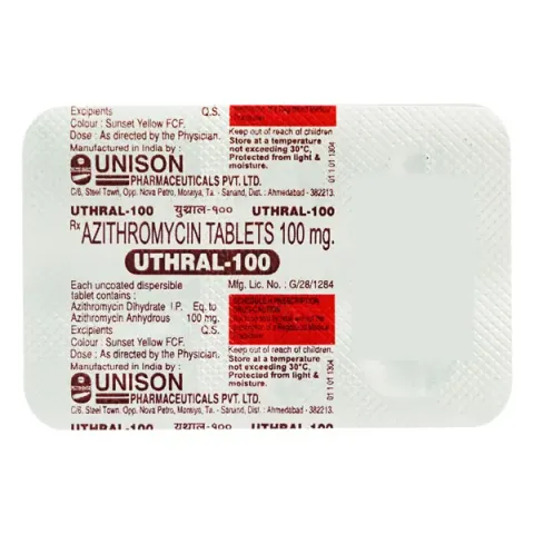 Uthral 100 Tablet product image