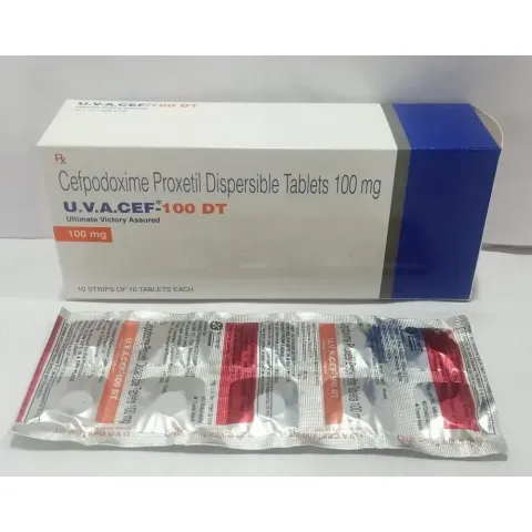 Uva Cef 100mg Tablet Dt product image