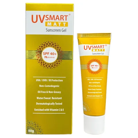 Uvsmart Matt Sunscreen Gel Spf 40 product image