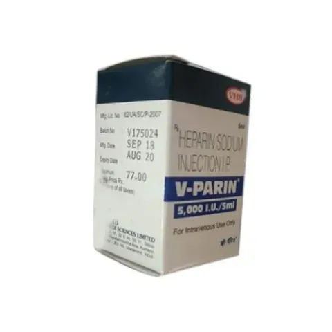 V Parin 5000iu Injection product image