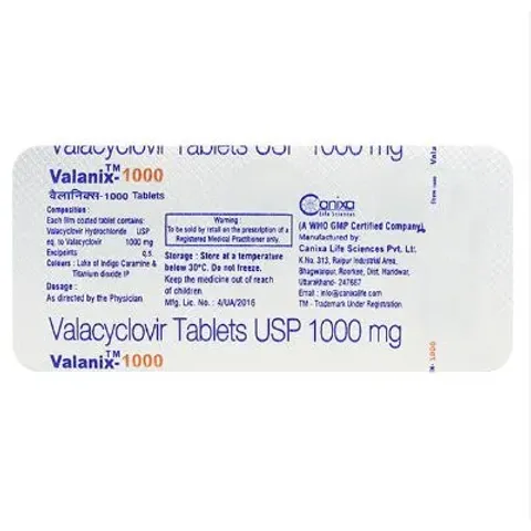 Valanix 1000 Tablet product image