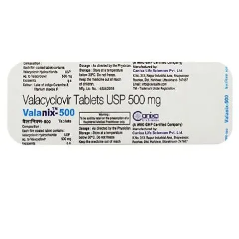 Valanix 500 Tablet product image