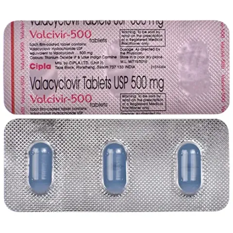 Valcivir 500 Tablet product image