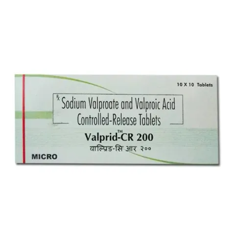 Valprid Cr 200 Tablet product image