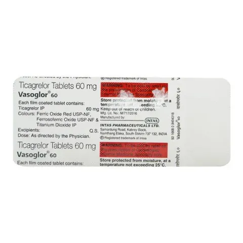 Vasoglor 60 Tablet product image