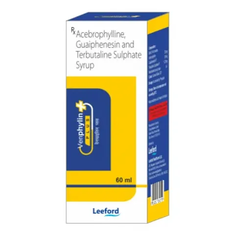 Venphylin Plus Syrup 60ml product image
