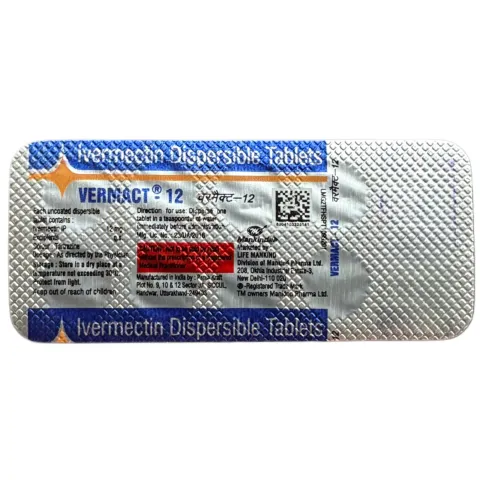 Vermact 12 Tablet product image