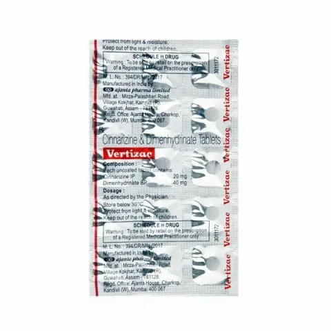Vertizac Tablet product image