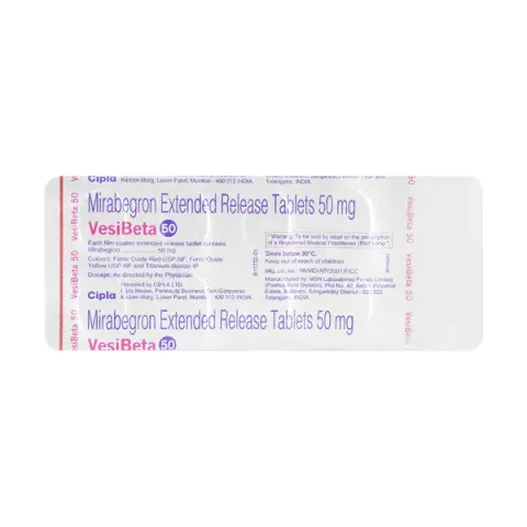 Vesibeta 50 Tablet product image