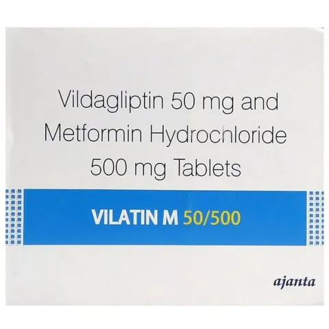 Vilatin M 50/500 Tablet product image