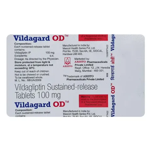 Vildagard Od Tablet product image