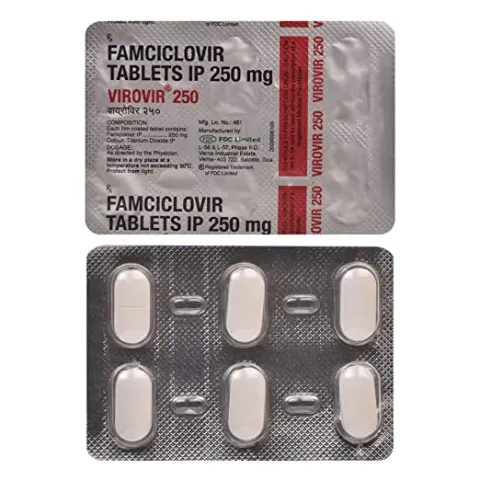 Virovir 250 Tablet product image