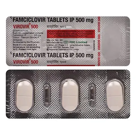 Virovir 500 Tablet product image