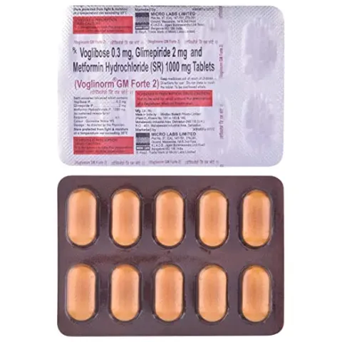 Voglinorm Gm Forte 2 Tablet product image