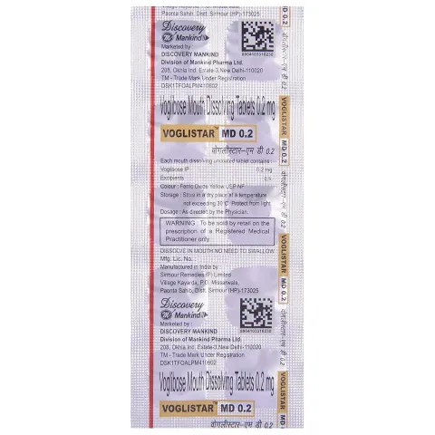 Voglistar Md 0.2 Tablet product image