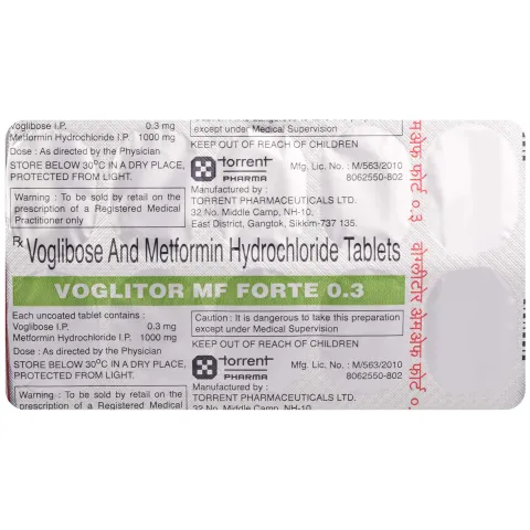Voglitor Mf Forte 0.3 Tablet product image