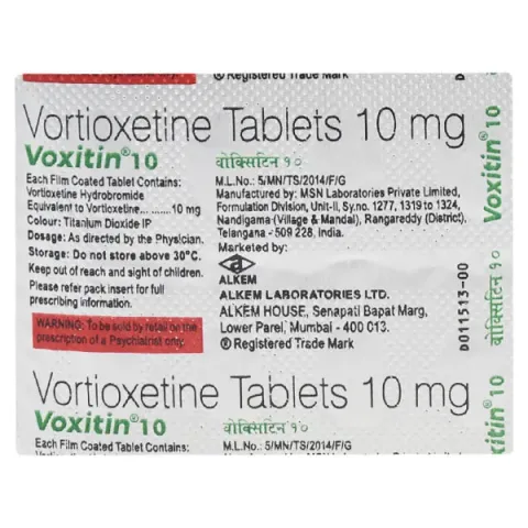 Voxitin 10 Tablet product image