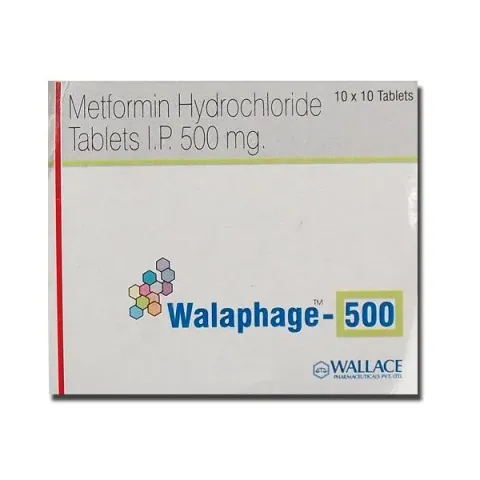 Walaphage 500 Tablet product image