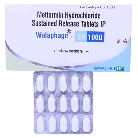 Walaphage Sr 1000 Tablet product image