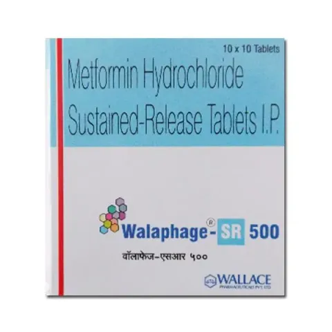 Walaphage Sr 500 Tablet product image