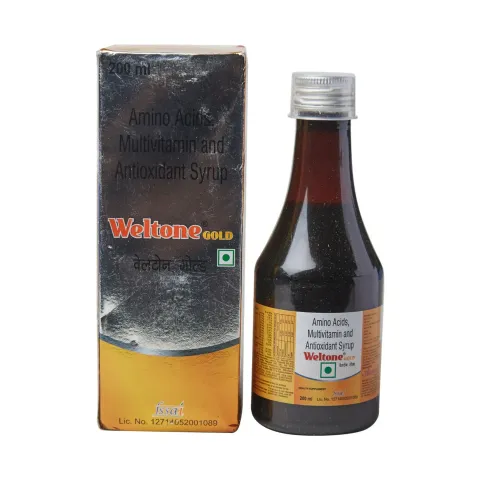 Weltone Gold Syrup 200ml product image