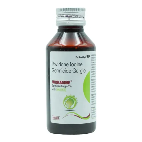 Wokadine Germicide Gargle 2% With Menthol 100ml product image