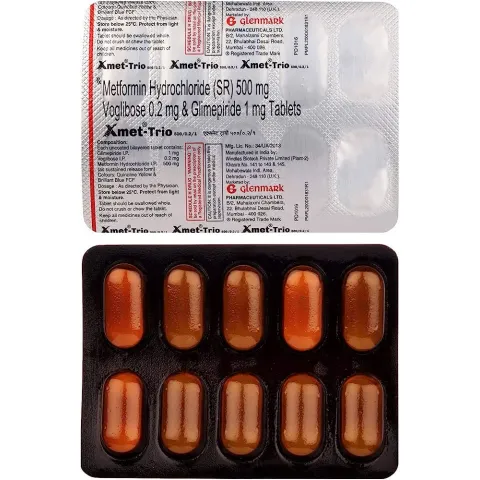 Xmet Trio 500/0.2/1 Tablet product image