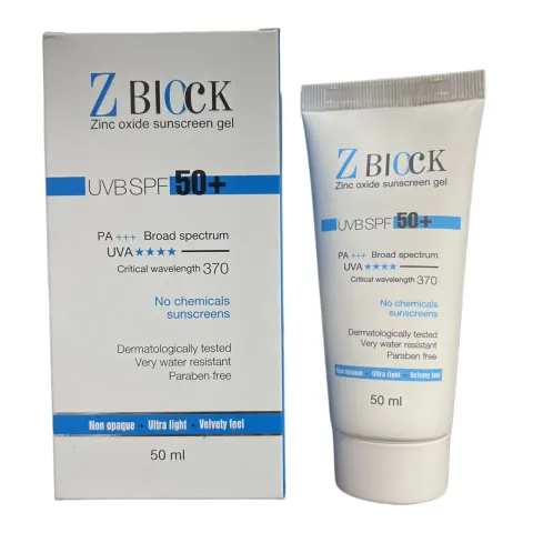 Z Block Spf 50+ Pa+++ Sunscreen Gel product image